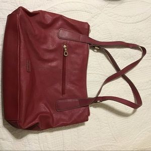 Relic red handbag